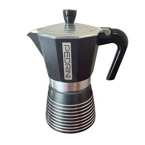 Pedrini Espresso Moka Pot Italian Single Serve 6"